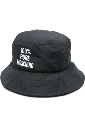 Moschino Logo-print slouchy bucket hat