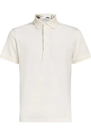 Etro Pegaso-embroidered cotton polo shirt