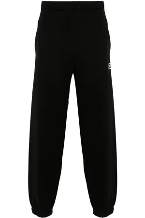 Kenzo Logo-embroidered cotton track pants