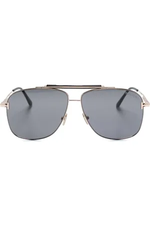 Tom Ford Pilot-frame tinted sunglasses