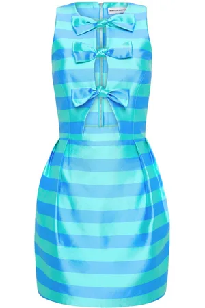 Rebecca Vallance Seychelles bow-embellished minidress