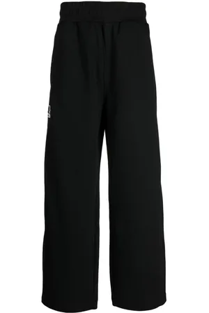 Izzue Logo-appliqu?? wide-leg trousers