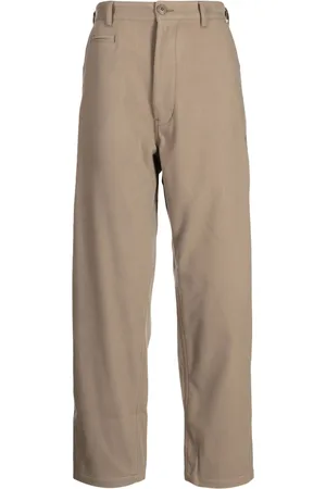 Izzue Logo-appliqu?? straight-leg trousers