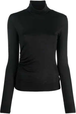 Calvin Klein Logo-print roll-neck T-shirt