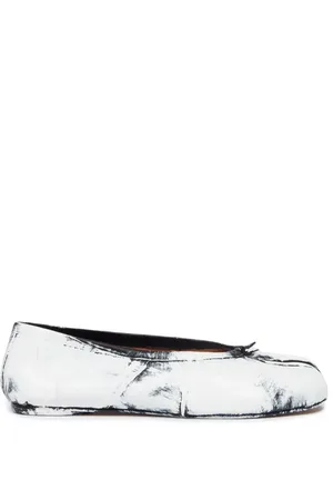 Maison Margiela Tabi New leather ballerina shoes