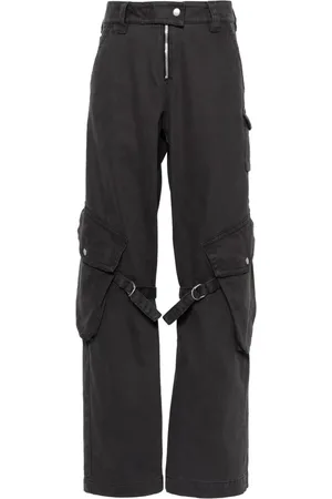 Acne Studios Mid-waist straight-leg trousers