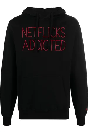 MC2 SAINT BARTH Slogan-embroidered cotton hoodie