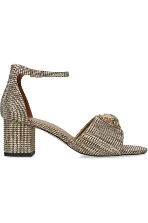 Kurt Geiger Kensington 60mm logo-plaque sandals