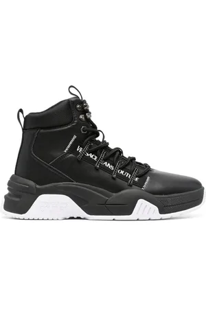 Ea7 Emporio Armani logo-debossed high-top Sneakers - Farfetch