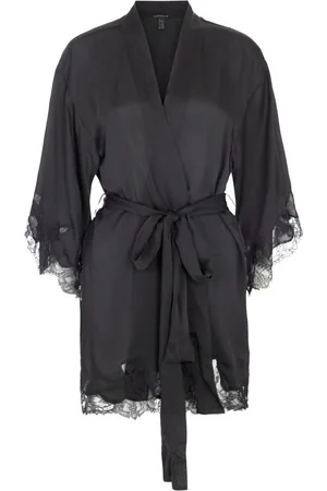 Kiki de Montparnasse Belted silk robe