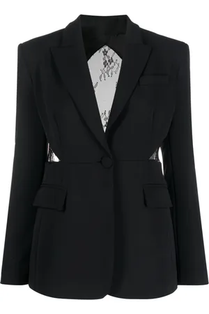 Pinko Lace-panelled blazer