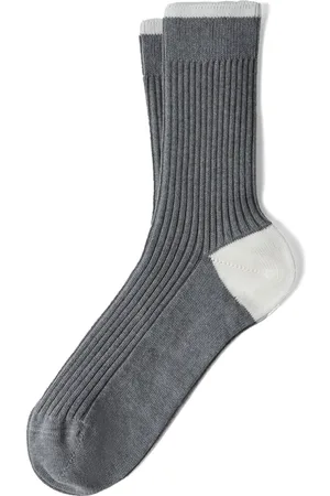 Brunello Cucinelli Ribbed-knit cotton socks