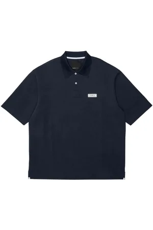 Purple Brand Logo-patch polo shirt