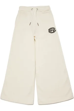 Diesel Logo-print wide-leg trousers