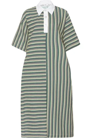 ROSETTA GETTY Rugby striped maxi dress