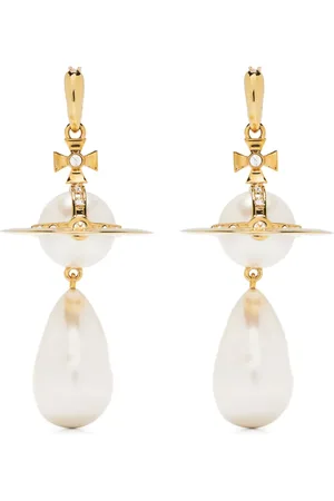 Vivienne Westwood Giant Drop pearl earrings