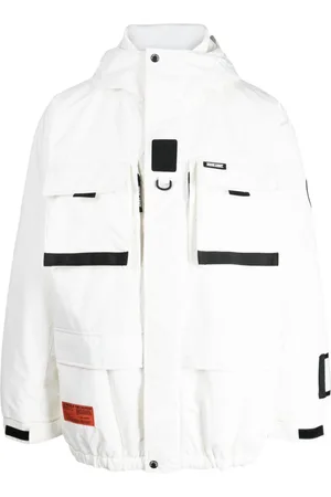 Izzue Logo-print hooded jacket
