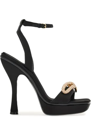 Salvatore Ferragamo 125mm asymmetric-bow sandals