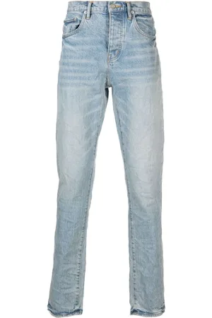 Purple Brand P005 mid-rise slim-leg jeans