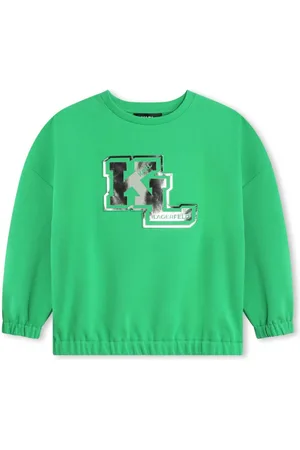 Karl Lagerfeld Logo-print cotton sweatshirt