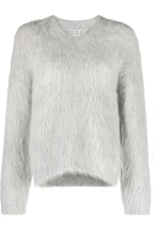 Totême Brushed V-neck jumper