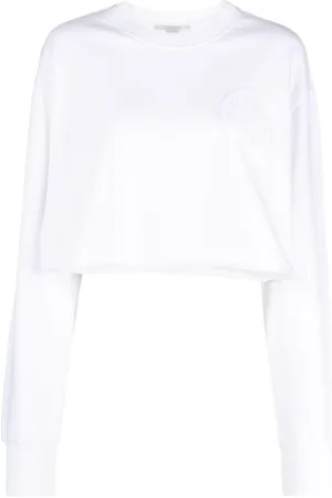 Stella McCartney S-Wave cropped sweatshirt