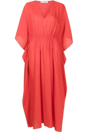 Lenny Niemeyer V-neck ruched kaftan