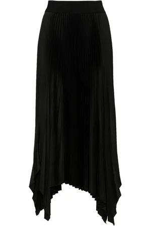Joseph Ade asymmetric pliss?? skirt