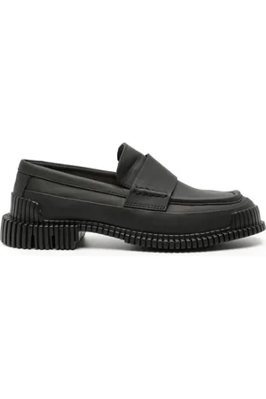 Camper Pix ribbed-detailing leather-sole loafers
