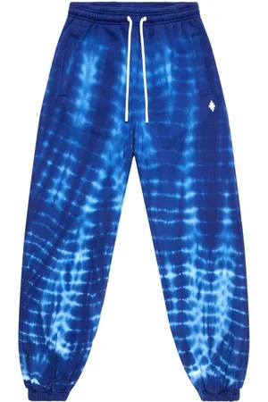 MARCELO BURLON AOP Soundwaves-print track pants