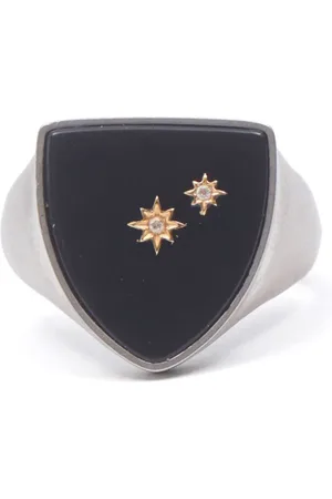 Maison Margiela Star-appliqu?? signet ring