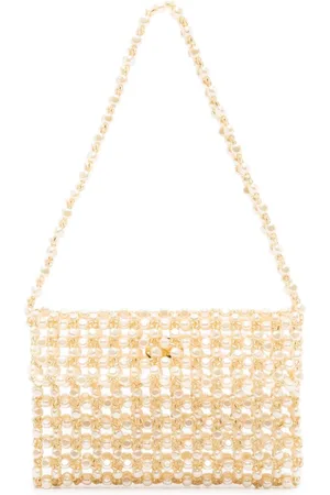 VANINA Sable Nacr?? pearl tote bag