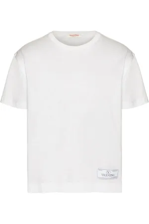 VALENTINO GARAVANI Logo-appliqu?? cotton T-shirt