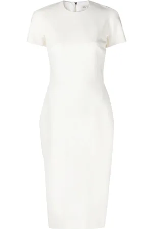 Victoria Beckham Twill midi dress