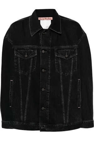 ERL star-jacquard Denim Jacket - Farfetch