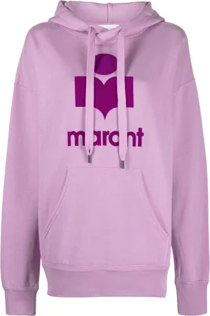Marant Etoile Mansel logo-embossed hoodie