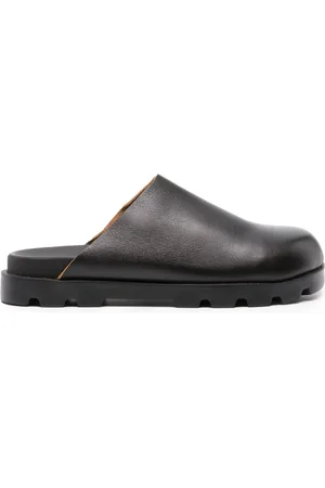 Camper Brutus leather mules