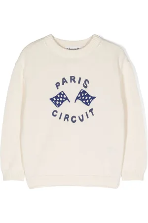 BONPOINT Fabion intarsia-knit jumper
