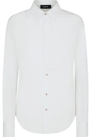 Dsquared2 Spread-collar cotton shirt