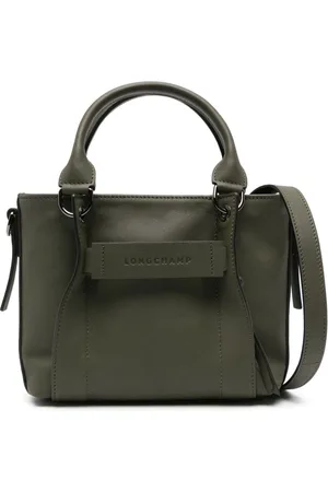 Longchamp Small 3D leather tote bag