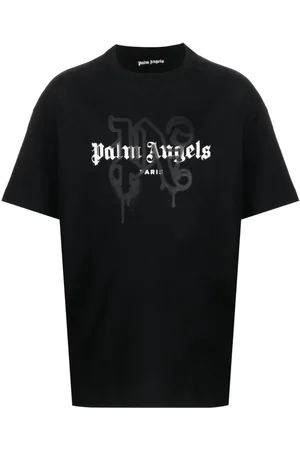 Palm Angels Paris monogram-print T-shirt