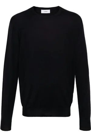 LARDINI Crew-neck long-sleeve jumper