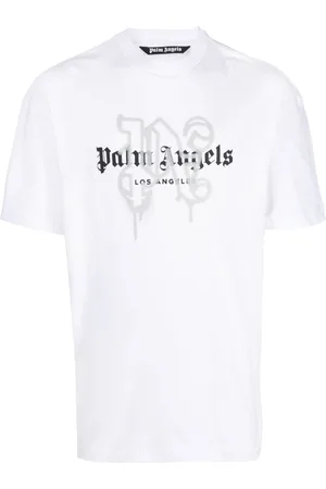 Palm Angels Los Angeles monogram-print T-shirt