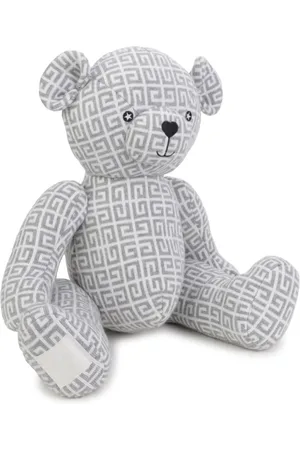 Givenchy 4G-jacquard plush bear toy