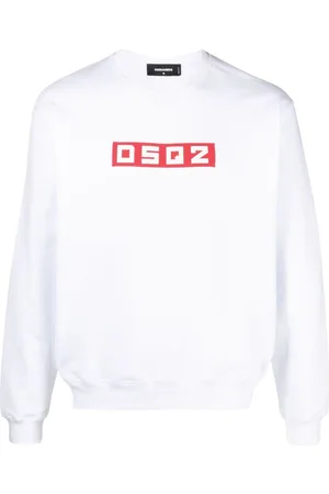 Dsquared2 Logo-appliqu?? cotton sweatshirt