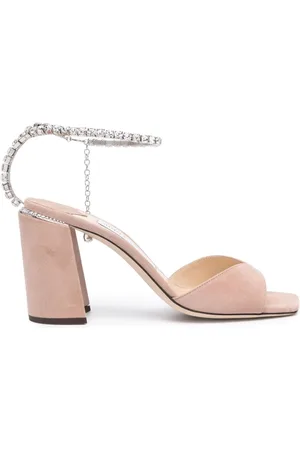 Jimmy Choo Saeda 85mm suede sandals