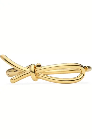 Salvatore Ferragamo Asymmetric bow bracelet