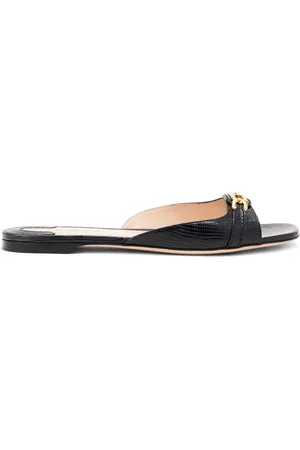 Tom Ford Logo-plaque flat sandals