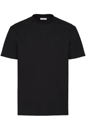 VALENTINO GARAVANI V-detail cotton T-shirt