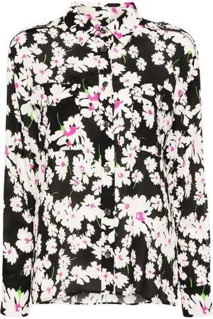 Msgm Floral-print button-fastening shirt